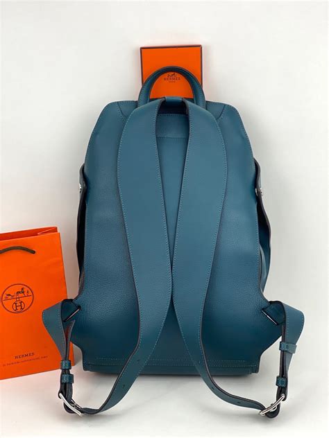 hermes sac a dos cityback 27|Hermès Cityback 27 men's leather backpack in taurillon cristobal .